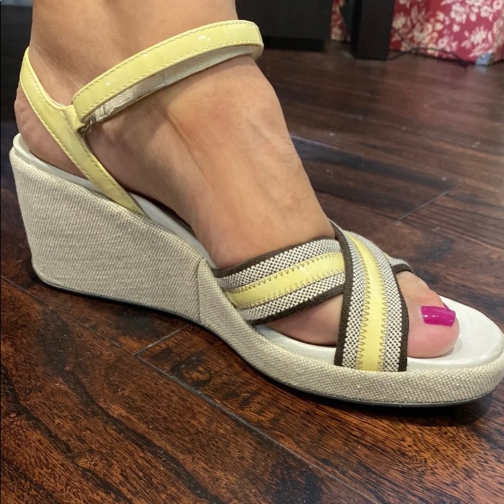 Prada wedge sandals